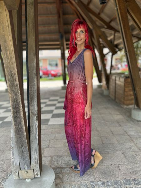 BlossomGradient - dusk - Viskose-Jersey - VORBESTELLUNG