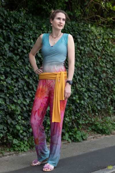 BlossomGradient - sunrise - Viskose-Jersey - 0,65 m RESTSTÜCK