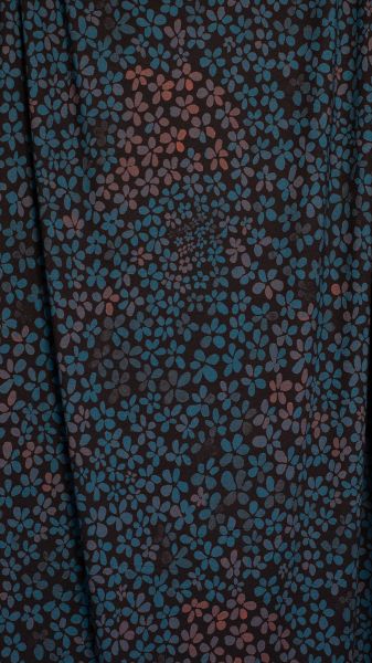 ColorBlossom - trouble blue - Viskose-Jersey - limitierte Sonderedition