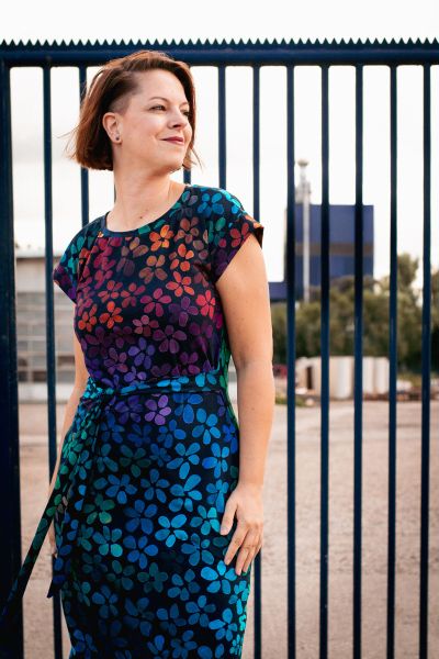 ColorBlossom BIG - midnight breeze energy - Bio-Jersey