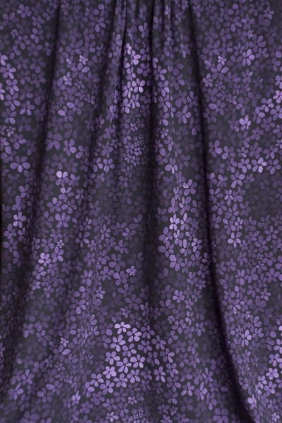 ColorBlossom - mono purple - Viskose-Jersey - VORBESTELLUNG