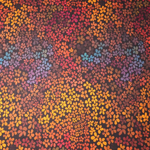 ColorBlossom - orange power - Viskose-Jersey - limitierte Sonderedition - 2,10 m RESTSTÜCK