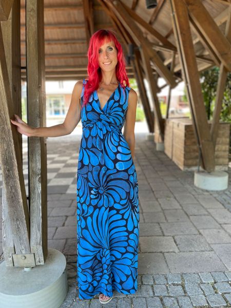 ColorDrops MAXI - dark mono blau - Modaljersey - VORBESTELLUNG