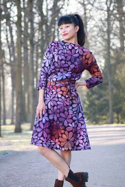 ColorFlowers - sweet purple - Bio-Sommersweat