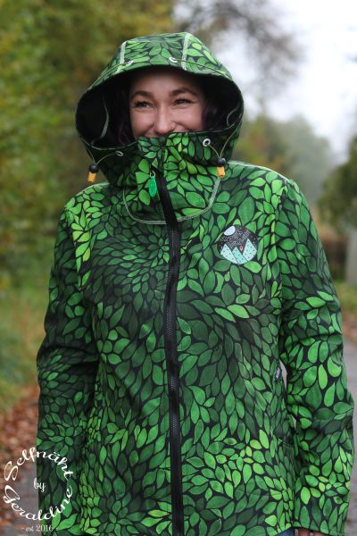 ColorLeaves MINI - mono moosgrün - Softshell - VORBESTELLUNG