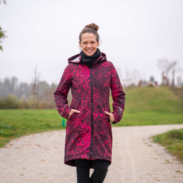 ColorLeaves MINI - mono rosenrot - SOFTSHELL