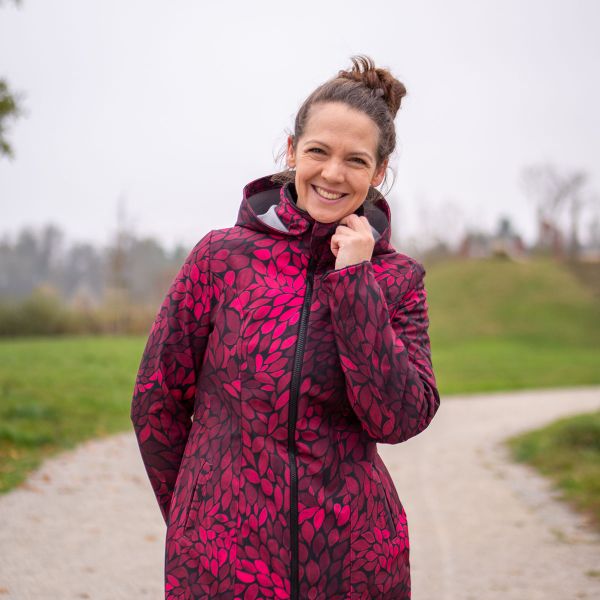 ColorLeaves MINI - mono rosenrot - SOFTSHELL