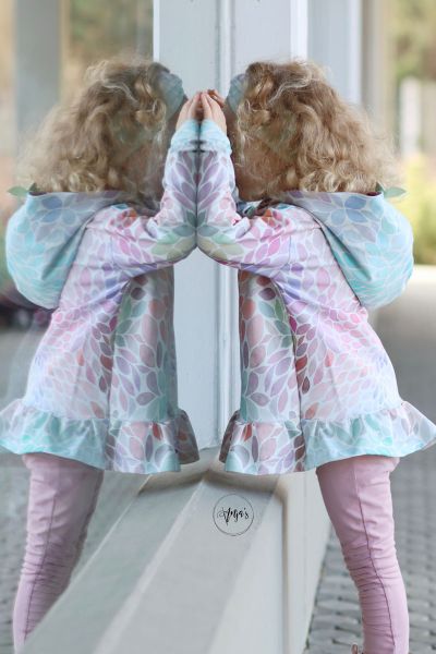 ColorLeaves MINI - sweet aquarell - Viskose-Jersey - VORBESTELLUNG