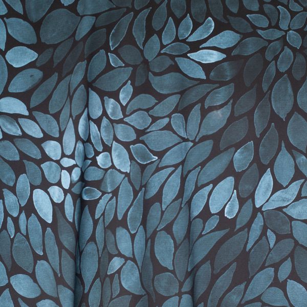 ColorLeaves - mono sturmblau - Bio-Jersey