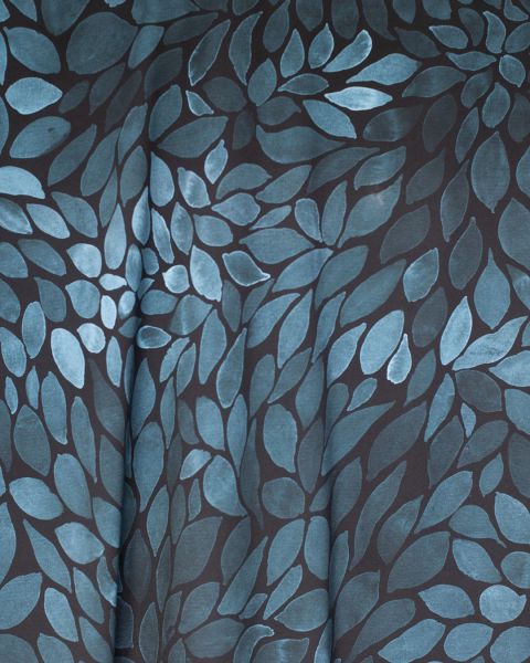 ColorLeaves - mono sturmblau - Bio-Jersey