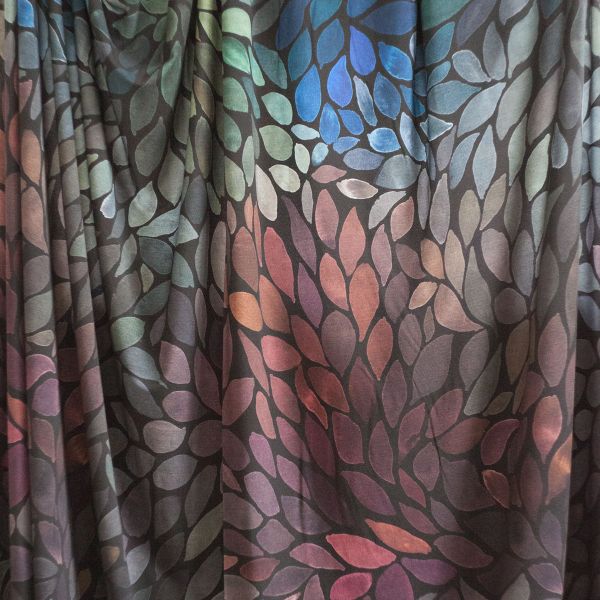 ColorLeaves - mystic night - Viskose-Jersey - VORBESTELLUNG