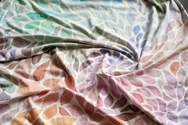 ColorLeaves - sweet aquarell Vol. 1 - 1,35 m RESTSTÜCK