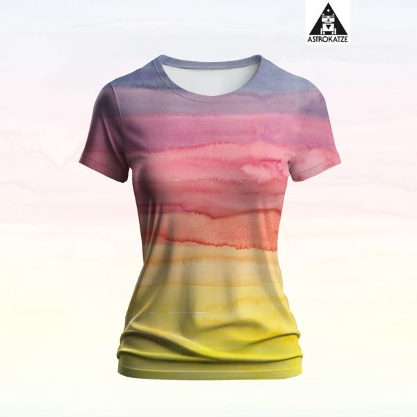 ColorStripes BIG - rainbow - Bio-Sommersweat 290 g/m2 - 2,05 m RESTSTÜCK