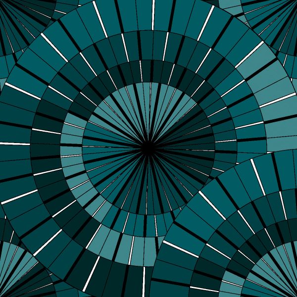 ColorWheels - petrol - Bio-Jersey - 0,85 m RESTSTÜCK