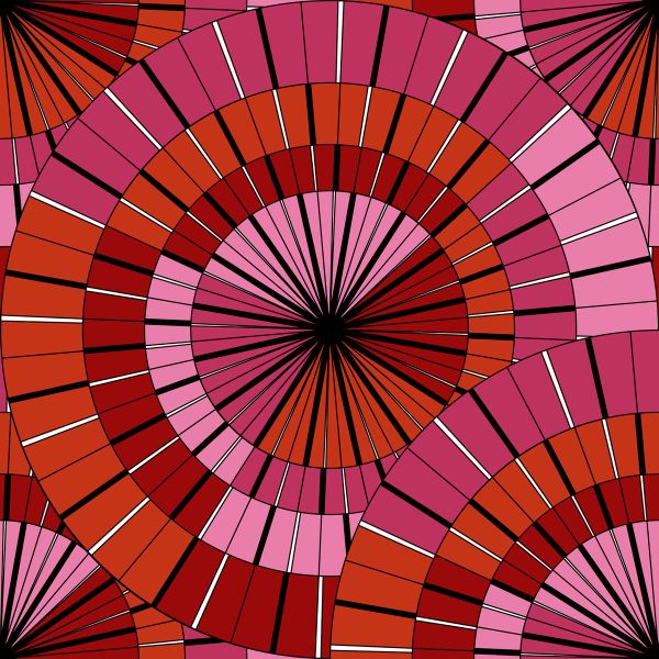ColorWheels - rot - Bio-Jersey - 0,65 m RESTSTÜCK