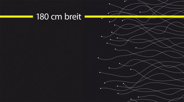 CosmicBlossom - grün / kupfer - Glitzer - Bio-Sommersweat - 1,00 m RESTSTÜCK