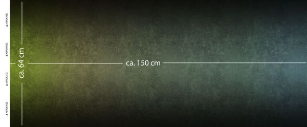 DoubleGradient LeatherLook jungle - Badeanzugstoff - 0,5 m RESTSTÜCK