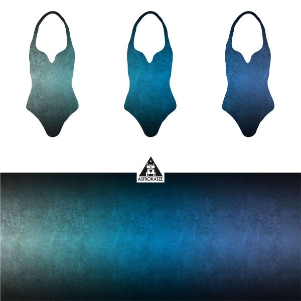 DoubleGradient - lagoon - Badeanzugstoff - UPF 40+