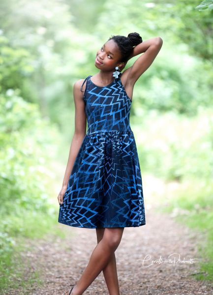 EnergyBlossom - deep blue - Bio-Jersey