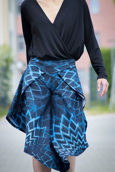 EnergyBlossom - deep blue - Bio-Jersey