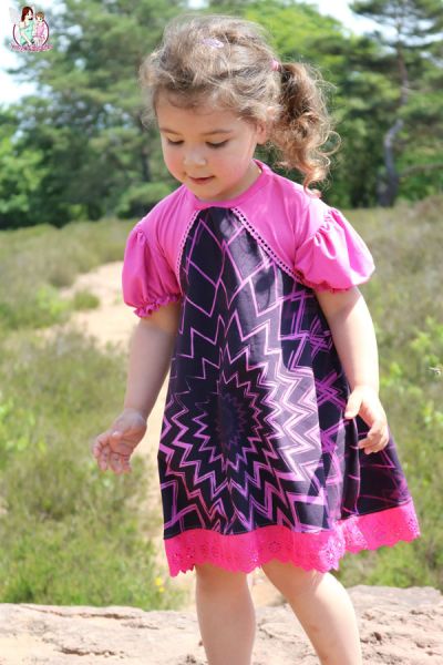 EnergyBlossom - sweet pink - Bio-Sommersweat - 1,0 m RESTSTÜCK