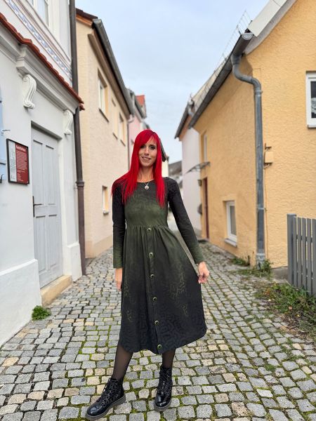 Fantasy Animal Gradient - grün - Bio-Jersey - VORBESTELLUNG