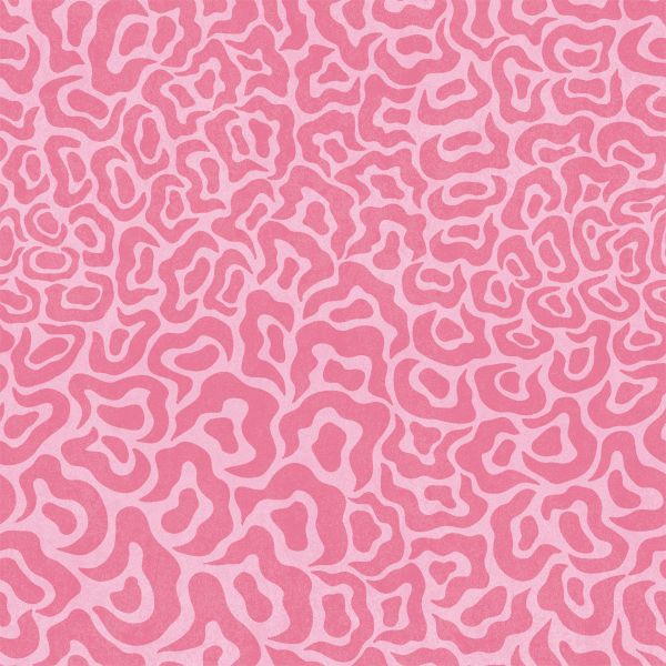 Fantasy Animal Print BIG - Erdbeereis - Viskose Webware - VORBESTELLUNG