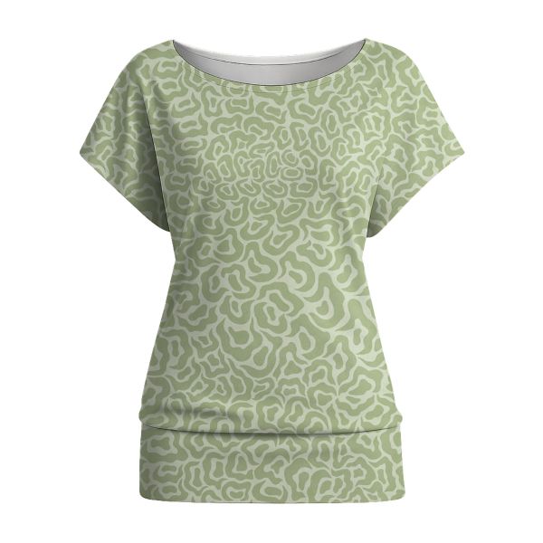 Fantasy Animal Print BIG - Pistazie - Viskose Webware - VORBESTELLUNG