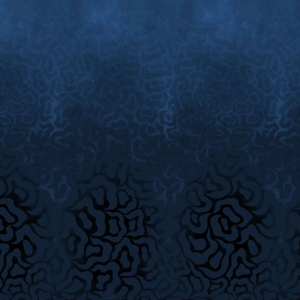 Fantasy Animal Gradient - blau - Viskose-Jersey - VORBESTELLUNG