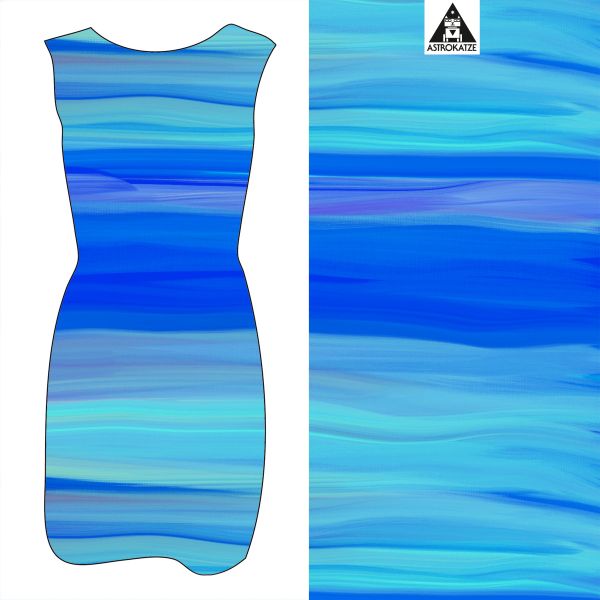 FarbFlux - blue breeze - Viskose-Jersey - VORBESTELLUNG