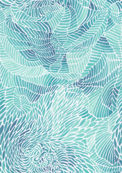 Fossilia - aqua - Bio-Jersey