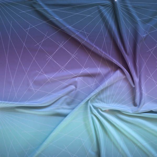 GradientSpace - Badeanzugstoff - UPF 40+ / 0,50 m RESTSTÜCK - A/B-Ware