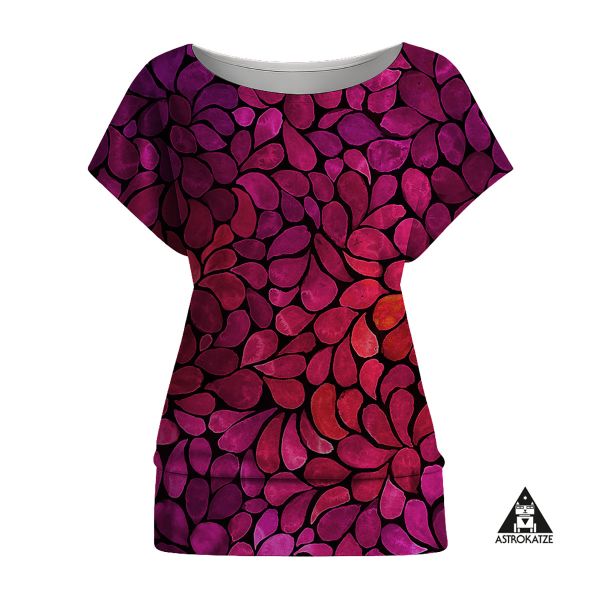Hope BIG - wild berry - Viskose-Jersey - 2,00 m RESTSTÜCK