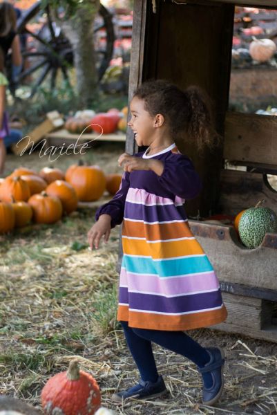 LateSummerStripes - rosa / lila - Bio-Sommersweat - 0,50 m RESTSTÜCK