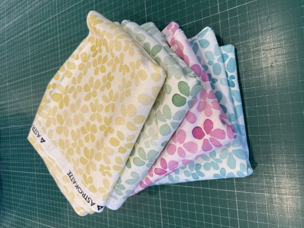 ColorBlossom BIG - pastell grün - Bio-JERSEY
