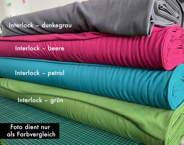 Bio-Interlock UNI - beere - ca. 315 g/m2