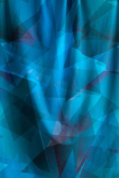 Kristallfantasie - blau - Bio-Jersey - VORBESTELLUNG
