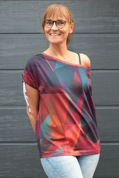 Kristallfantasie - Dämmerung - Bio-Jersey - VORBESTELLUNG