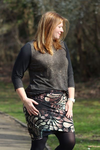 ColorDrops BIG - dark mystery - Lyocell / TENCEL-Crepe