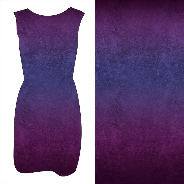 LeatherGradient - spacenight - Viskose Webware - VORBESTELLUNG