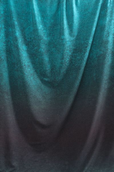 LeatherGradient - aqua - Lyocell / TENCEL-Crepe