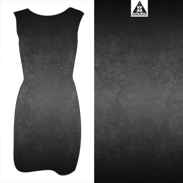 LeatherGradient - moon Vol. 1 - BIO-JERSEY - 1,30 m RESTSTÜCK