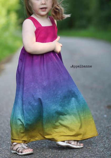 LeatherGradient - rainbow - Viskose-Jersey - 1,35 m RESTSTÜCK