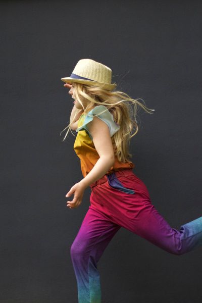 LeatherGradient - rainbow - Viskose-Jersey - 1,35 m RESTSTÜCK