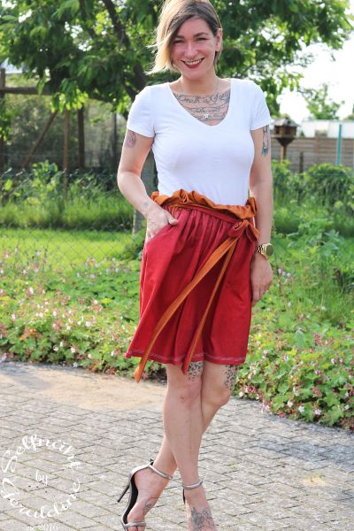 LeatherGradient - sunset - Bio-Sommersweat