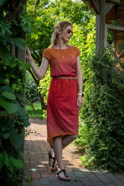 LeatherGradient - sunset - Bio-Sommersweat
