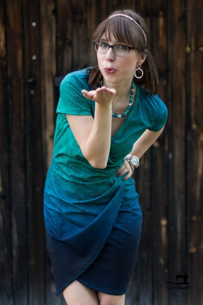 LeatherGradient - lagoon - Bio-Sommersweat 290 g/m2 - 1,75 m RESTSTÜCK