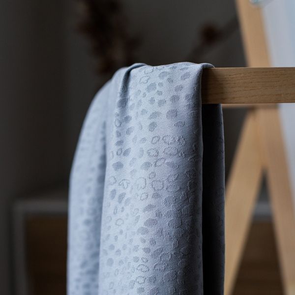 Spot - Sky - Stretch Jacquard
