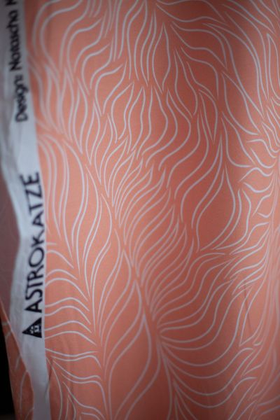 MagicHarmony - peach whisper - Bio-Jersey - 1,70 m RESTSTÜCK