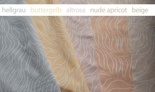 MagicHarmony - nude apricot - Bio Popeline - 100 % CO - 1,70 m RESTSTÜCK